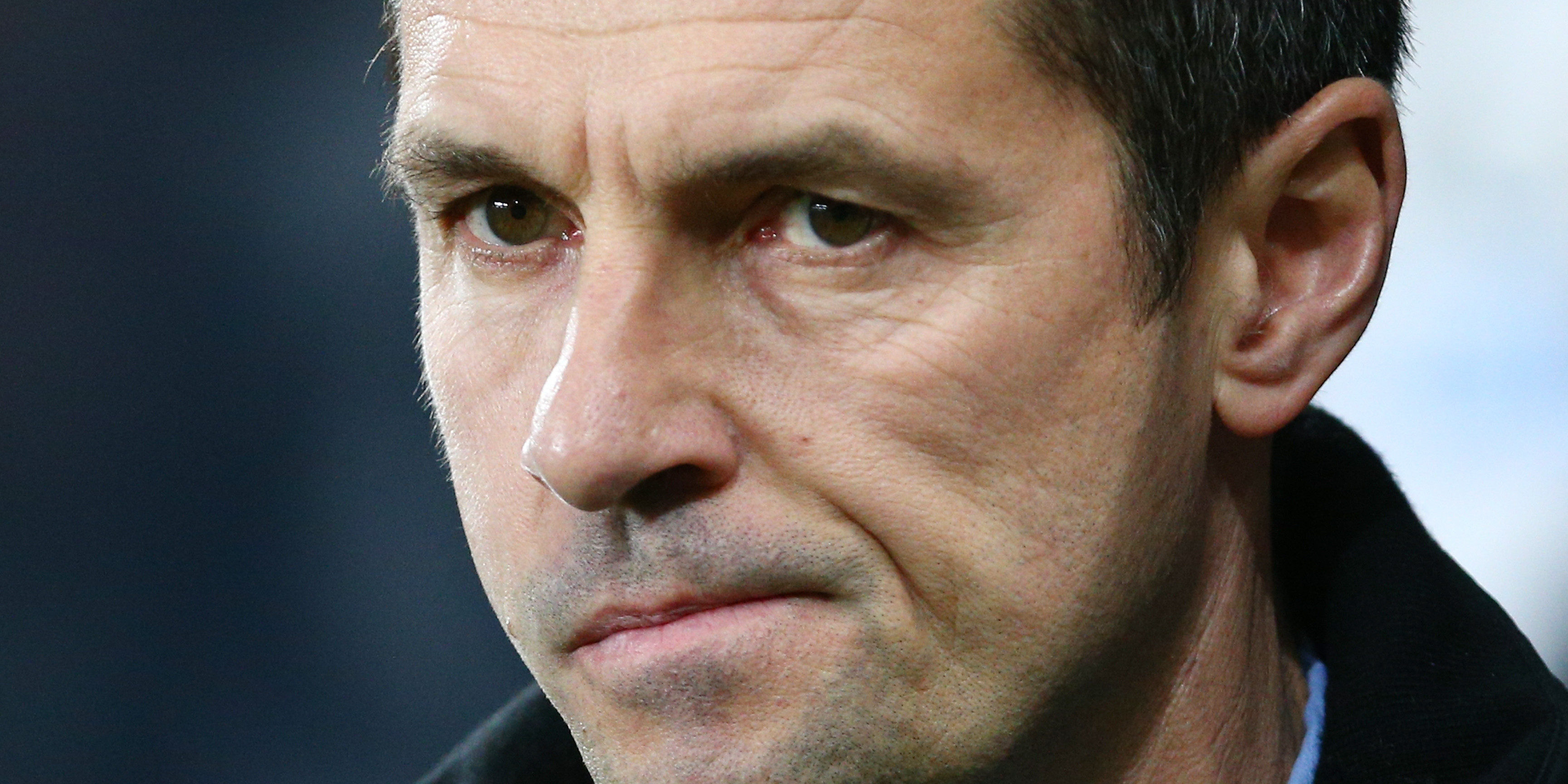 NEWCASTLE UPON TYNE, ENGLAND - DECEMBER 19:  Remi Garde Manager of Aston Villa looks on during the Barclays Premier League match between Newcastle United and Aston Villa at St James' Park on December 19, 2015 in Newcastle upon Tyne, England.  (Photo by Mark Runnacles/Getty Images)